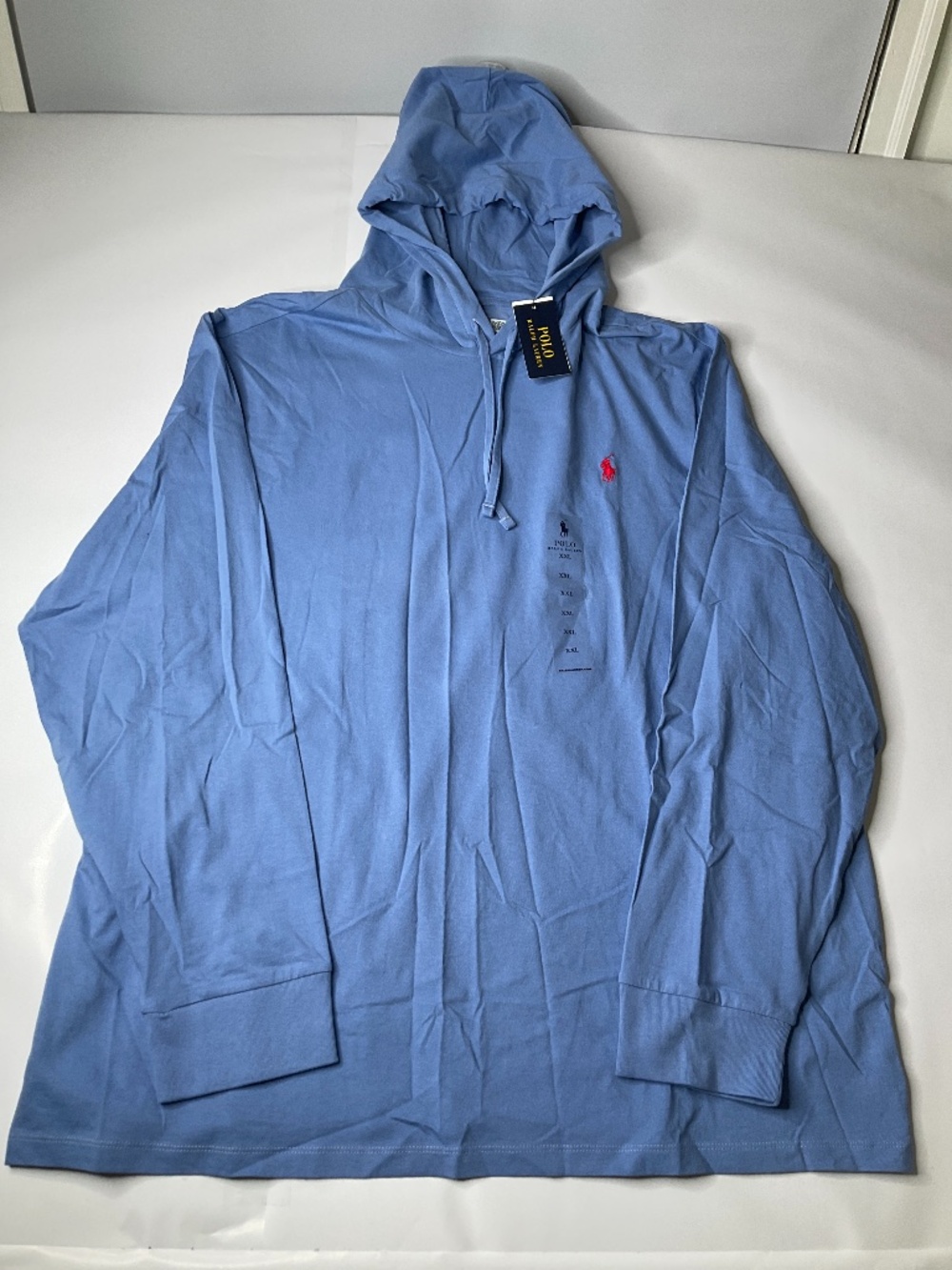 Polo Ralph Lauren Men’s long sleeve Polo Jersey Hooded t-Shirt  XXL (115)